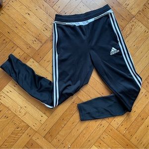 Adidas Kids’ Skinny Climacool Joggers with Ankle Zippers